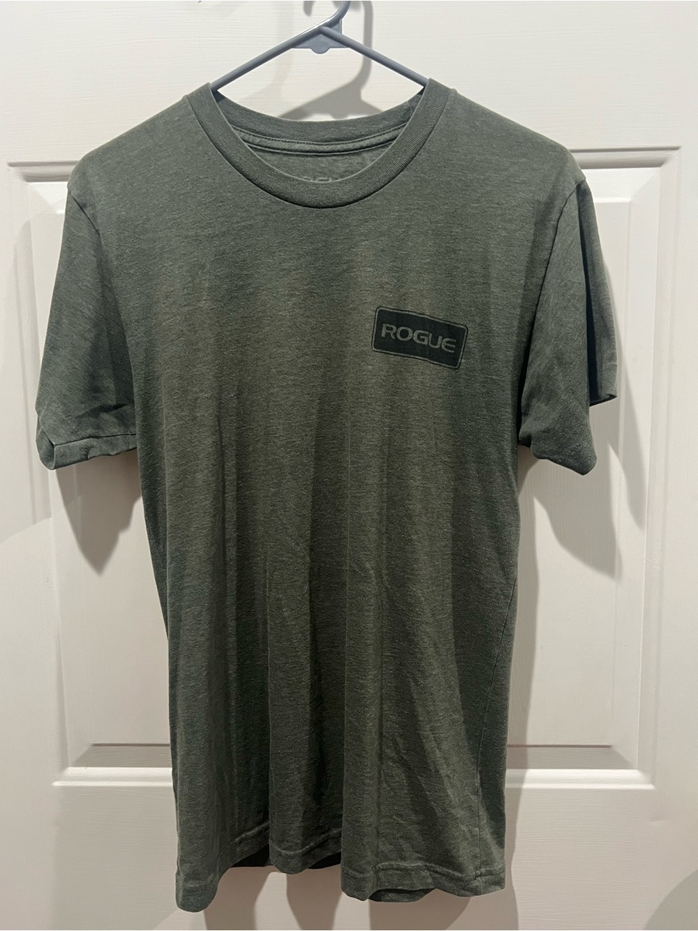 Rogue Olive Green Crewneck Logo T-Shirt